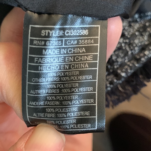 Cupcakes & Cashmere black jacket with pockets - Picture 7 of 7